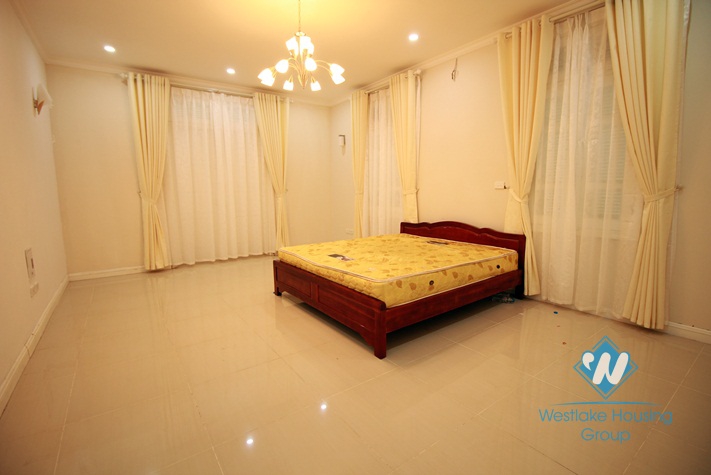 Newly renovated house with back yard and garage for rent in Ciputra Ha Noi